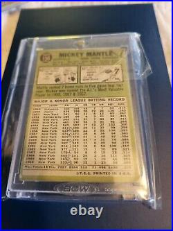 1967 Topps #150 Mickey Mantle New York Yankees Baseball Card