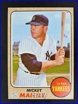 1968 Topps #280 Mickey Mantle New York Yankees (See Description)