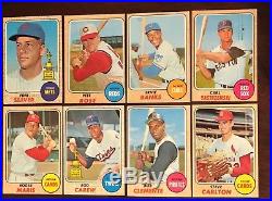1968 Topps Baseball Complete Set PSA RYAN MANTLE AARON MAYS 598 cards ExNrMt