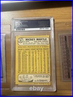 1968 Topps Mickey Mantle #280 PSA 4 Very Good Excellent HOF NEW YORK YANKEES