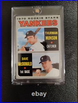 1970 Topps Thurman Munson #189 RC New York Yankees Rookie VG