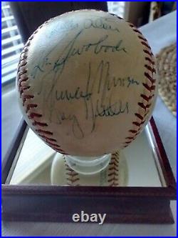 1973 New York Yankees Thurman Munson TEAM signed baseball 15+ signatures PSA COA