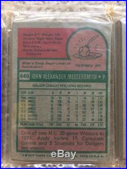 1975 Topps Baseball Unopened Cello Rack Packs Rak Paks Ryan. Brett Rc Rs27