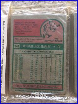 1975 Topps Baseball Unopened Cello Rack Packs Rak Paks Ryan. Brett Rc Rs27