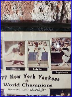 1977 New York Yankees Plaque #15 Thurman Munson official hallmark