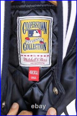 1988 New York Yankees satin Jacket Mitchell & Ness Jurgella Collection 48 NWOT