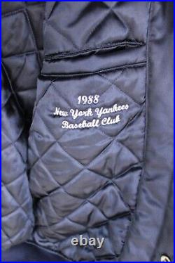 1988 New York Yankees satin Jacket Mitchell & Ness Jurgella Collection 48 NWOT