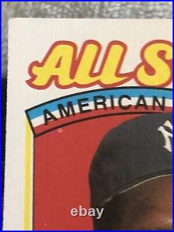 1989 Topps All Star Dave Winfield card #407 New York Yankees Baseball Misprinted