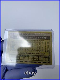 1990 TOPPS #61 DEION SANDERS Error Card Double Image MINT NEW YORK YANKEES