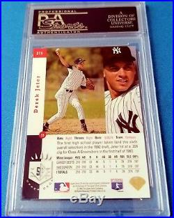 1993 Derek Jeter SP FOIL PSA 9 MINT New York Yankees Rookie card