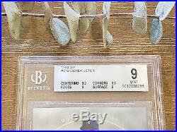 1993 SP DEREK JETER FOIL #279 ROOKIE RC YANKEES BGS 9 with 9.5 GEM MINT = PSA