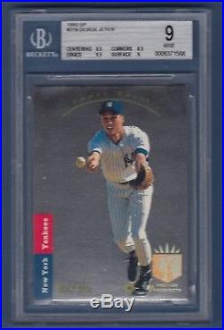 1993 SP DEREK JETER RC #279 BGS 9 MINT NY Yankees Rookie (two 9.5 subs)