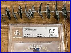 1993 SP FOIL DEREK JETER #279 ROOKIE CARD RC BGS 8.5 with (2) GEM MINT 9.5
