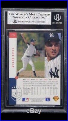 1993 SP Foil #279 Derek Jeter New York Yankees RC Rookie BGS 9.5 HOT CARD