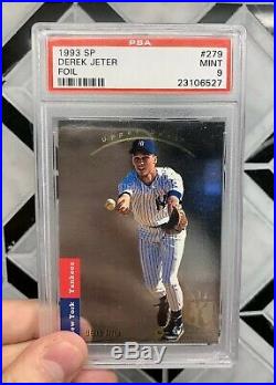 1993 SP Foil #279 Derek Jeter New York Yankees RC Rookie PSA 9 PRISTINE