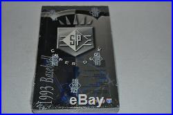 1993 SP Upper Deck Derek Jeter Rookie RC Year Factory Sealed Baseball Card Box