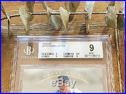 1993 Sp Derek Jeter Foil #279 Rookie Rc Yankees Mint Bgs 9 = Psa