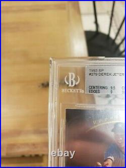 1993 Sp Foil Derek Jeter #279 Rookie Card True Mint Bgs 9 (9.5, 9, 9, 9)