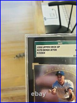 1993 Sp Foil Derek Jeter #279 Rookie Rc Card Yankees 92 Nm Mint + Sgc 8.5