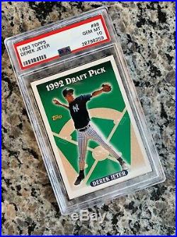 1993 Topps Derek Jeter #98 Rookie Rc PSA 10 PACK FRESH IconicCard Invest-PMJS 59