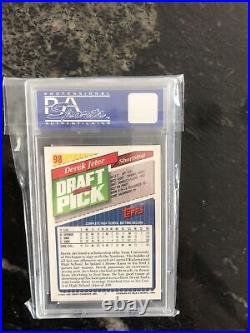 1993 Topps Derek Jeter Rookie Card RC #98 PSA 10 New York Yankees GEM MINT