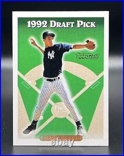 1993 Topps Gold #98 DEREK JETER New York Yankees 1992 Draft Pick RC CENTERED