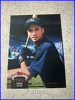 1993 Topps Stadium Club Murphy Derek Jeter New York Yankees #117 Baseball Card