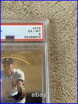 1993 Upper Deck Derek Jeter SP Foil #279 PSA 6 rookie card New York Yankees HOF