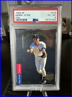 1993 Upper Deck Derek Jeter SP Foil Prospect PSA 6 EX-MT #279 New York Yankees