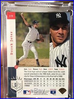 1993 Upper Deck SP Derek Jeter #279 Rookie Card Baseball Card