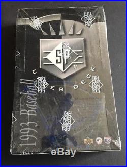 1993 Upper Deck SP Foil Factory Sealed Box From Case Derek Jeter ROOKIE RC Mint