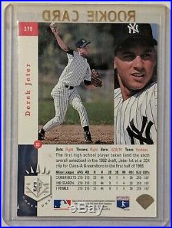 1993 Upper Deck Sp Derek Jeter Rookie #279 New York Yankees Foil Rc