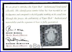 1994 UD Upper Deck MICKEY MANTLE KEN GRIFFEY JR. Dual Auto Autograph Card with COA