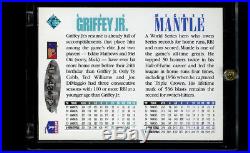 1994 Upper Deck MICKEY MANTLE KEN GRIFFEY Jr. Dual Auto Autograph NM