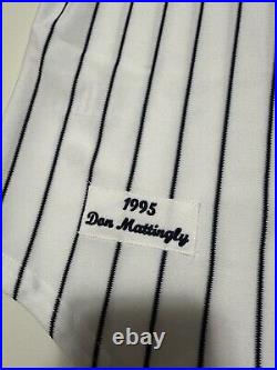 1995 Don Mattingly New York Yankees Mitchell & Ness Jersey 48 XL jeter rivera