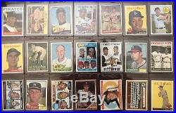 1,000 CARD LOT of HIGH-END VINTAGE BASEBALL (MANTLE, MAYS, AARON, KOUFAX)+ MORE