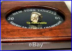 2001 New York Yankees American League Al Champions Championship Ring Player 14k