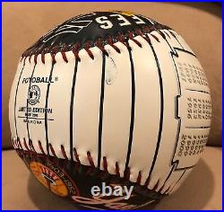 2003 Fotoball Limited Edition NEW YORK YANKEES 100th Anniversary Large Baseball