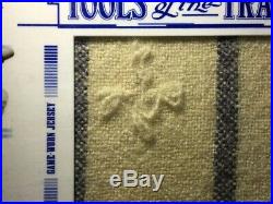 2005 Absolute Tools of The Trade Babe Ruth 1925 Jersey Button Stitches Patch