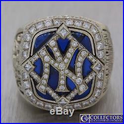 2009 New York Yankees 14k White Gold 3.00ctw Diamond World Championship Ring E8