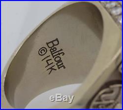2009 New York Yankees 14k White Gold 3.00ctw Diamond World Championship Ring E8