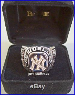 2009 Yankees World Series Championship Employee Ring By Balfour Super RARE WoW