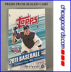 2011 Topps Baseball Series-2 HOBBY Box Look4 Koufax Aaron Sandberg Pujols AUTO