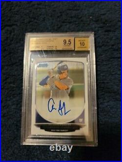 2013 Bowman Chrome Aaron Judge Yankees RC Rookie BGS 9.5 with 10 AUTO