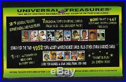 2014 Universal Treasures Chase Box Find 1952 Topps Mickey Mantle Berra 21 Packs