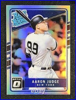 2017 Donruss Optic Holo Aaron Judge Rookie #38 Mba Auth New York Yankees