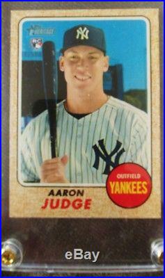 2017 Topps Heritage Aaron Judge Action Variation SP RC #214