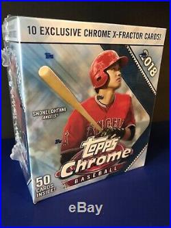 2018 Topps Chrome Monster Box Factory Sealed RC Ohtani, Acuna