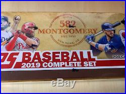 2019 Topps 582 Montgomery Club Baseball Complete Factory Sealed Set Alonso Tatis