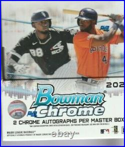 2020 Bowman Chrome Baseball Hobby Box Factory Sealed